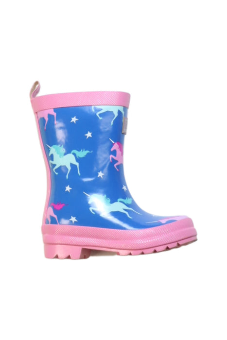 A Multicolour Rain Boots from Hatley in size 18-24M for girl. (Front View)