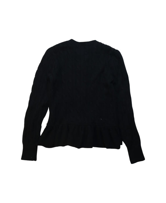 A Black Cardigans from Ralph Lauren in size 8Y for girl. (Back View)