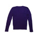 A Navy Knit Sweaters from Ralph Lauren in size 8Y for girl. (Back View)