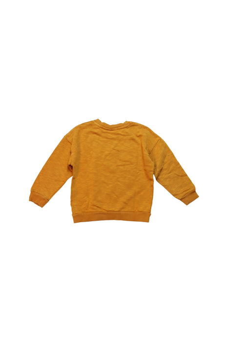 A Yellow Crewneck Sweatshirts from Mini Rodini in size 18-24M for boy. (Back View)