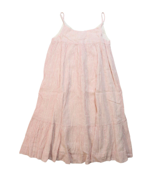 A Pink Sleeveless Dresses from Bonpoint in size 3T for girl. (Front View)