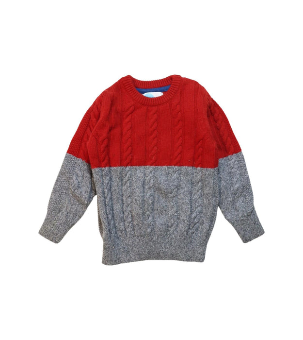 A Red Knit Sweaters from Boden in size 2T for boy. (Front View)