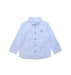 A Blue Long Sleeve Shirts from Jojo Maman Bébé in size 4T for boy. (Front View)