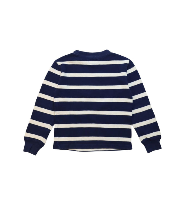 A Navy Crewneck Sweatshirts from Polo Ralph Lauren in size 4T for boy. (Back View)