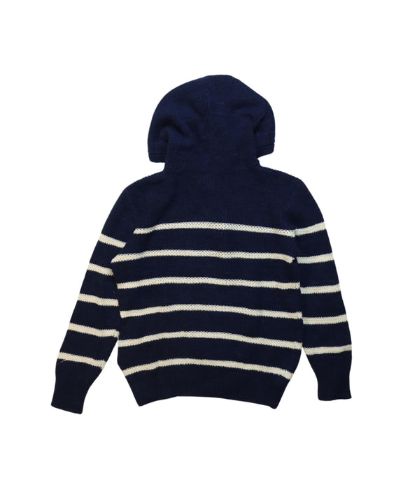 A Navy Knit Sweaters from Polo Ralph Lauren in size 5T for boy. (Back View)