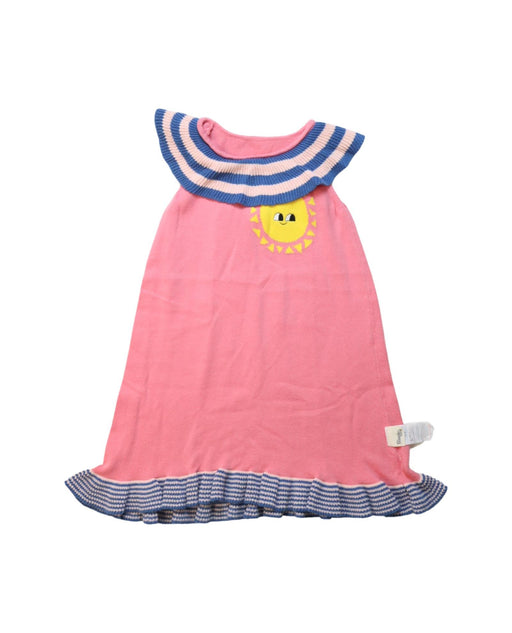 A Multicolour Sleeveless Dresses from The Bonnie Mob in size 2T for girl. (Front View)