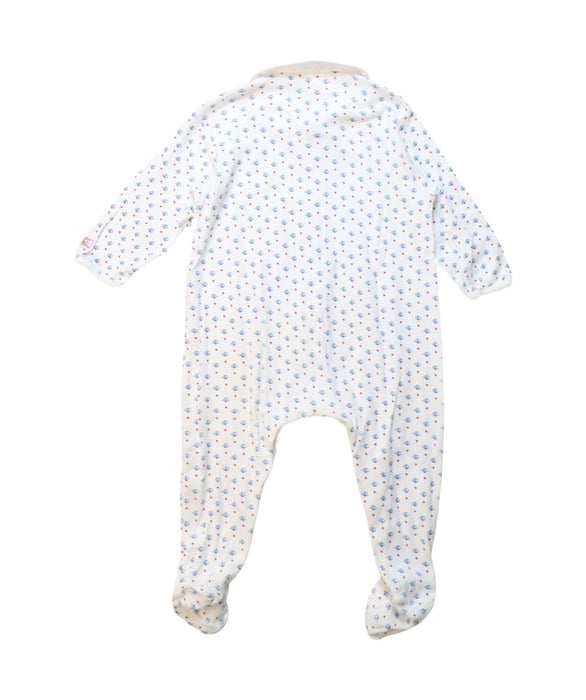 A Multicolour Onesies from Petit Bateau in size 6-12M for neutral. (Back View)