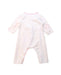 A Pink Long Sleeve Jumpsuits from Petit Bateau in size 6-12M for neutral. (Back View)