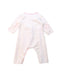 A Pink Long Sleeve Jumpsuits from Petit Bateau in size 6-12M for neutral. (Back View)