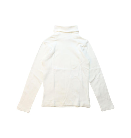 A White Long Sleeve Tops from Bonpoint in size 6T for neutral. (Front View)