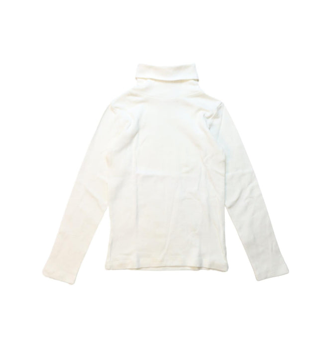 A White Long Sleeve Tops from Bonpoint in size 6T for neutral. (Front View)