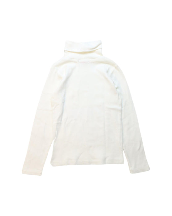 A White Long Sleeve Tops from Bonpoint in size 6T for neutral. (Back View)