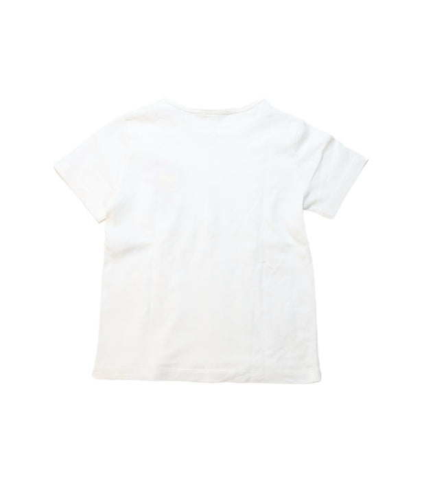 A White Short Sleeve T Shirts from Stella McCartney in size 4T for girl. (Back View)