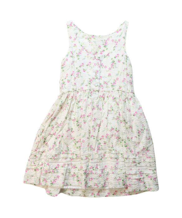 A Multicolour Sleeveless Dresses from Polo Ralph Lauren in size 5T for girl. (Back View)