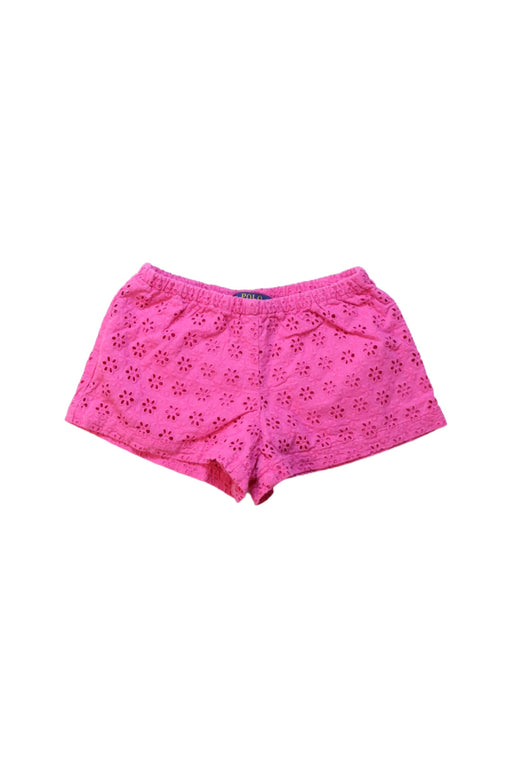 A Pink Shorts from Polo Ralph Lauren in size 3T for girl. (Front View)