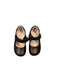 A Black Flats from Childrens Classics in size 3T for girl. (Front View)