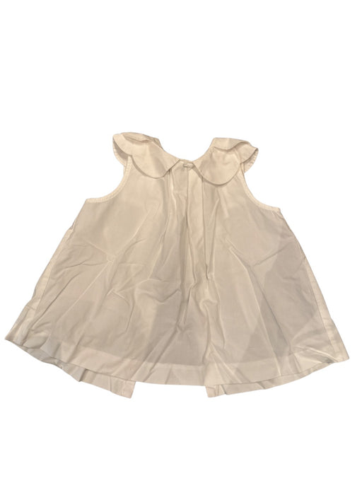 A White Sleeveless Dresses from Jacadi in size 2T for girl. (Front View)