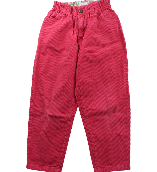 A Red Casual Pants from Boden in size 7Y for girl. (Front View)