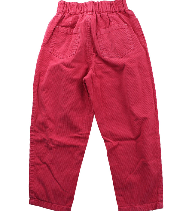 A Red Casual Pants from Boden in size 7Y for girl. (Back View)