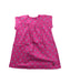 A Pink Short Sleeve Dresses from Tea in size 4T for girl. (Back View)