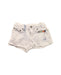 A White Shorts from Polo Ralph Lauren in size 4T for girl. (Front View)
