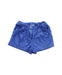 A Blue Shorts from Jacadi in size 4T for girl. (Front View)