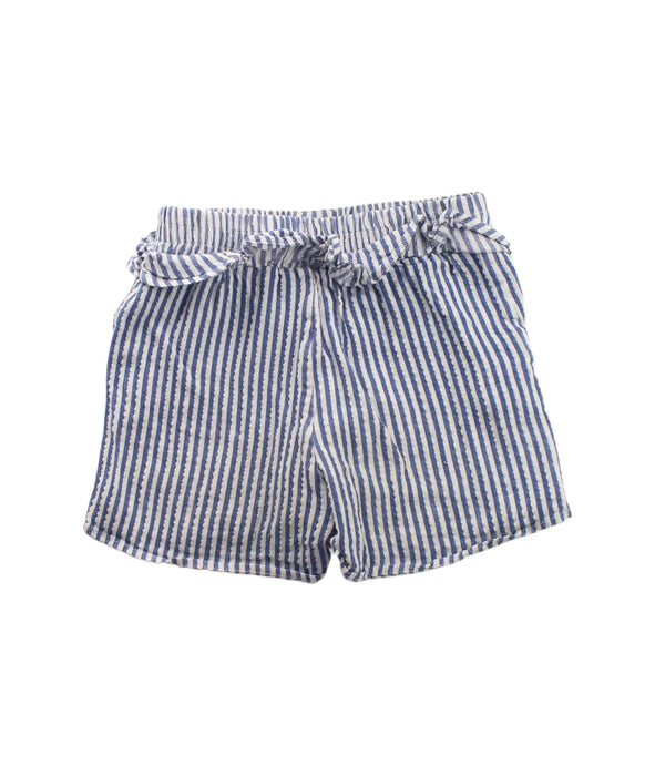 A Blue Shorts from IKKS in size 5T for girl. (Back View)