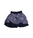 A Blue Short Skirts from IKKS in size 5T for girl. (Front View)