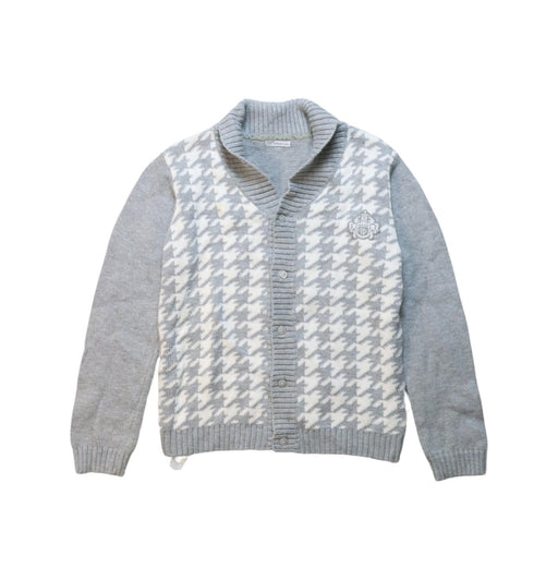 A Grey Cardigans from Tutto Piccolo in size 5T for boy. (Front View)