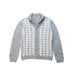 A Grey Cardigans from Tutto Piccolo in size 5T for boy. (Front View)