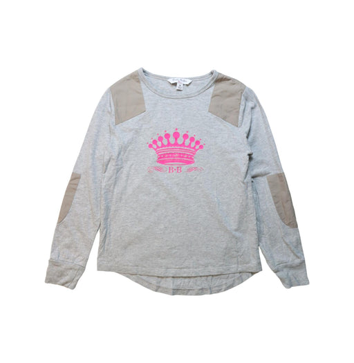 A Multicolour Long Sleeve T Shirts from Brooks Brothers in size 7Y for girl. (Front View)