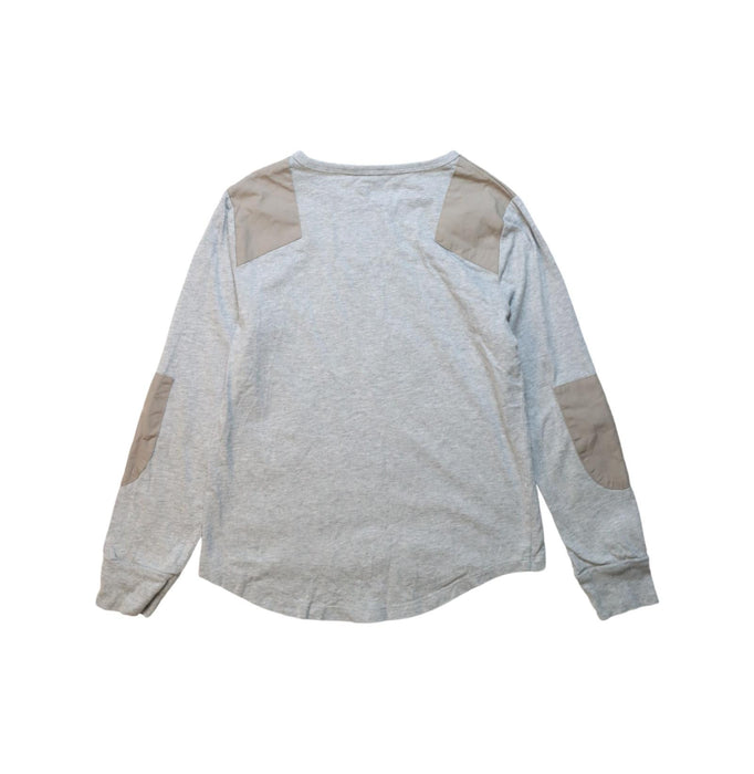 A Multicolour Long Sleeve T Shirts from Brooks Brothers in size 7Y for girl. (Back View)