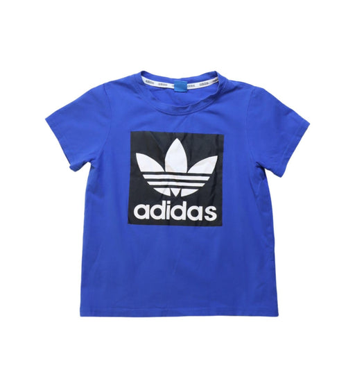 A Blue Short Sleeve T Shirts from Adidas in size 5T for boy. (Front View)