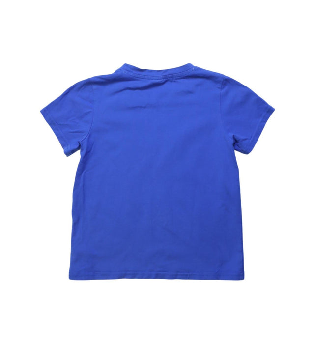 A Blue Short Sleeve T Shirts from Adidas in size 5T for boy. (Back View)