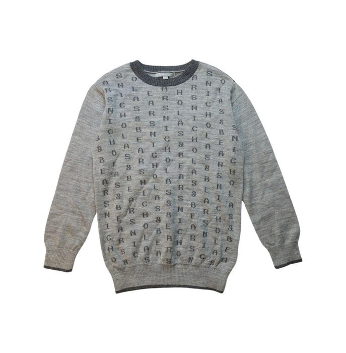 A Grey Knit Sweaters from Nicholas & Bears in size 6T for boy. (Front View)