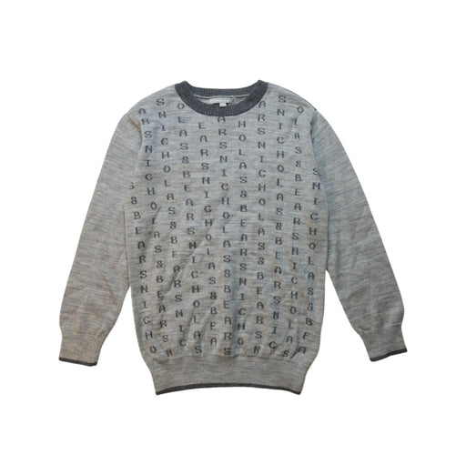 A Grey Knit Sweaters from Nicholas & Bears in size 6T for boy. (Front View)