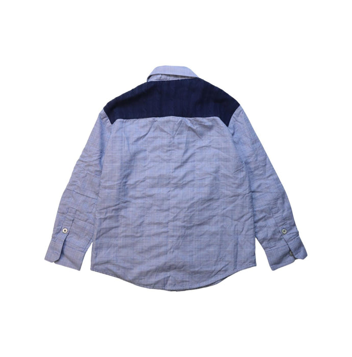 A Blue Long Sleeve Shirts from Nicholas & Bears in size 6T for boy. (Back View)