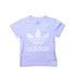 A Purple Short Sleeve T Shirts from Adidas in size 4T for girl. (Front View)