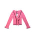 A Pink Cardigans from MSGM in size 4T for girl. (Front View)