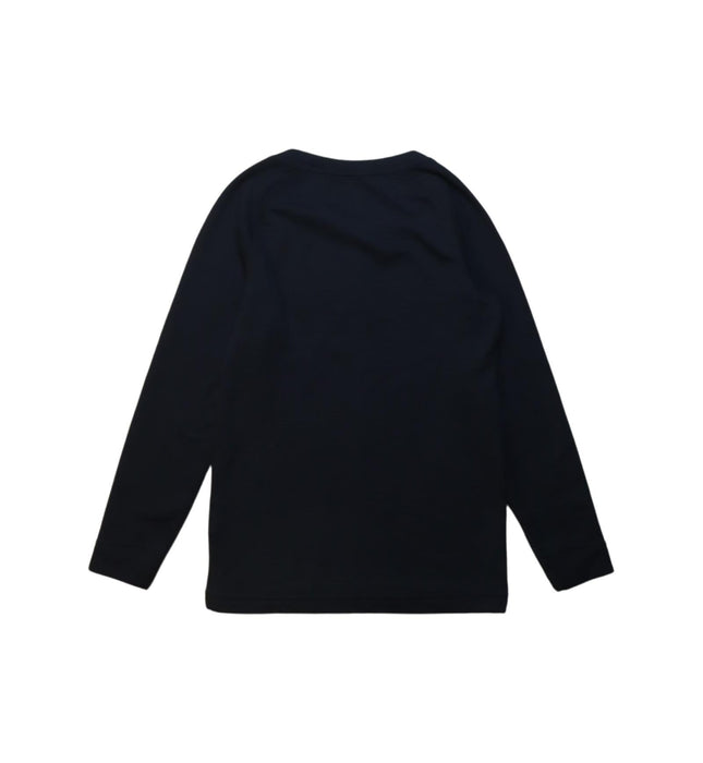 A Black Long Sleeve T Shirts from Mont-bell in size 5T for boy. (Back View)