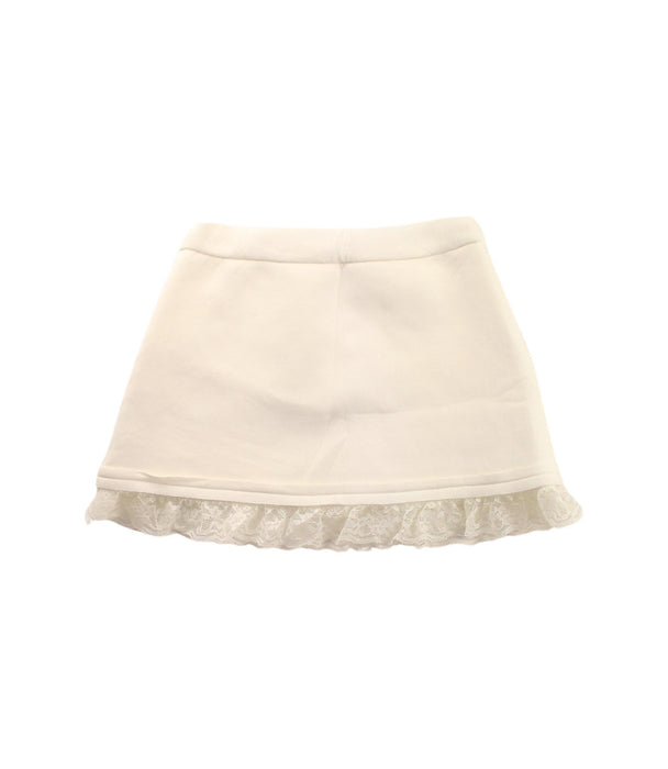 A White Short Skirts from Nicholas & Bears in size 4T for girl. (Back View)
