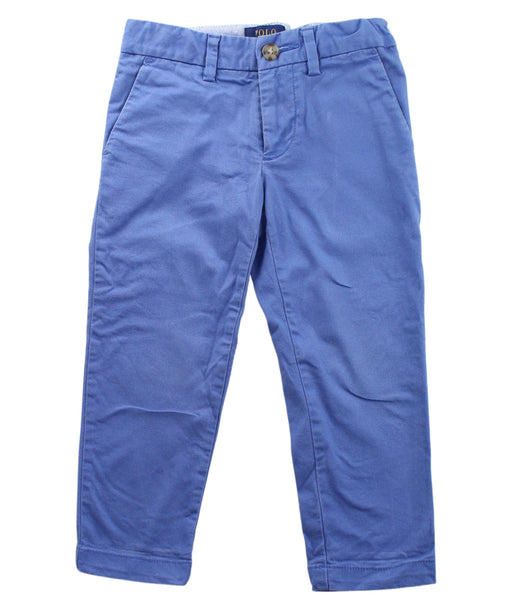 A Blue Casual Pants from Polo Ralph Lauren in size 2T for girl. (Front View)