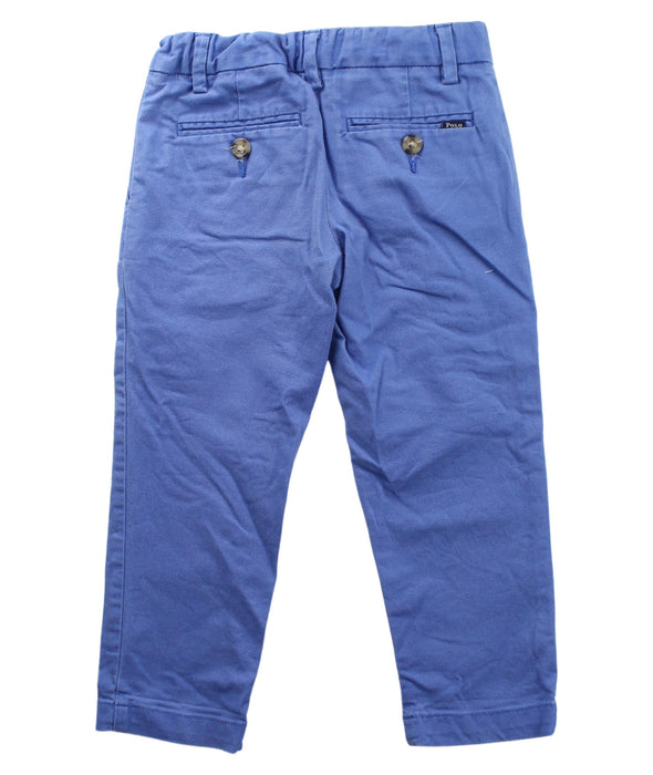 A Blue Casual Pants from Polo Ralph Lauren in size 2T for girl. (Back View)