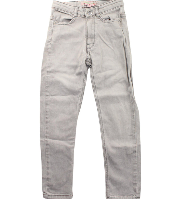 A Grey Casual Pants from Bonpoint in size 6T for girl. (Front View)