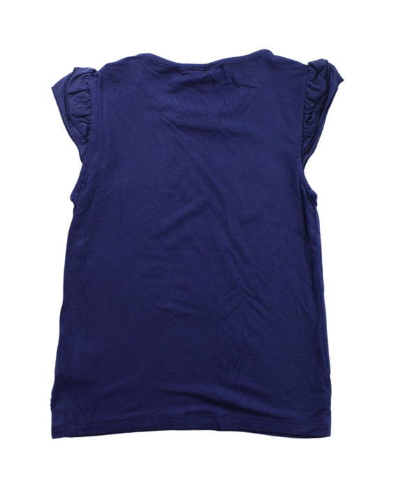 A Blue Sleeveless Tops from Paul Smith in size 6T for girl. (Back View)