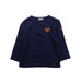 A Blue Long Sleeve T Shirts from Miki House in size 2T for boy. (Front View)