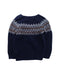A Blue Knit Sweaters from Seed in size 3T for boy. (Back View)