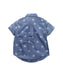 A Blue Short Sleeve Shirts from Ralph Lauren in size 3T for boy. (Back View)