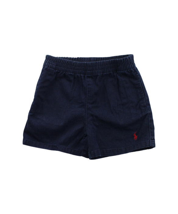 A Blue Shorts from Ralph Lauren in size 6-12M for girl. (Front View)