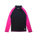 A Black Rash Guards from Speedo in size 8Y for girl. (Back View)